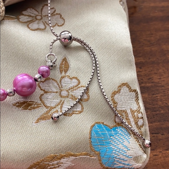 Honora Pearls Bracelet Sterling Silver Adjustable - Picture 2 of 8